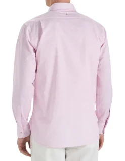 MJ Bale Belleville Printed Shirt in Pink White