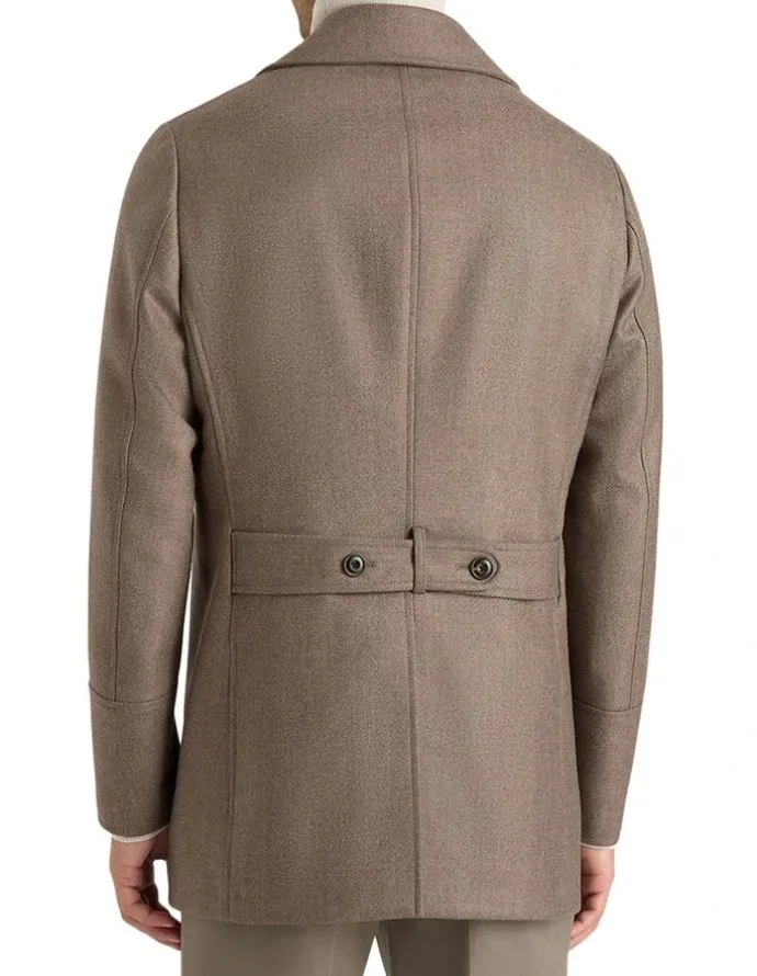 MJ Bale Claudio Peacoat in Camel