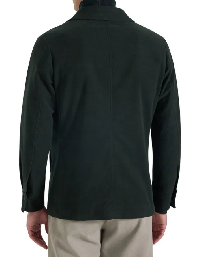 MJ Bale Flinders Moleskin Jacket in Green