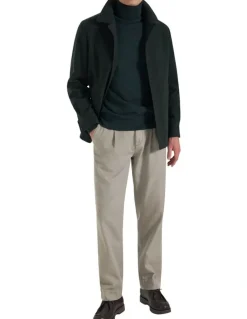 MJ Bale Flinders Moleskin Jacket in Green