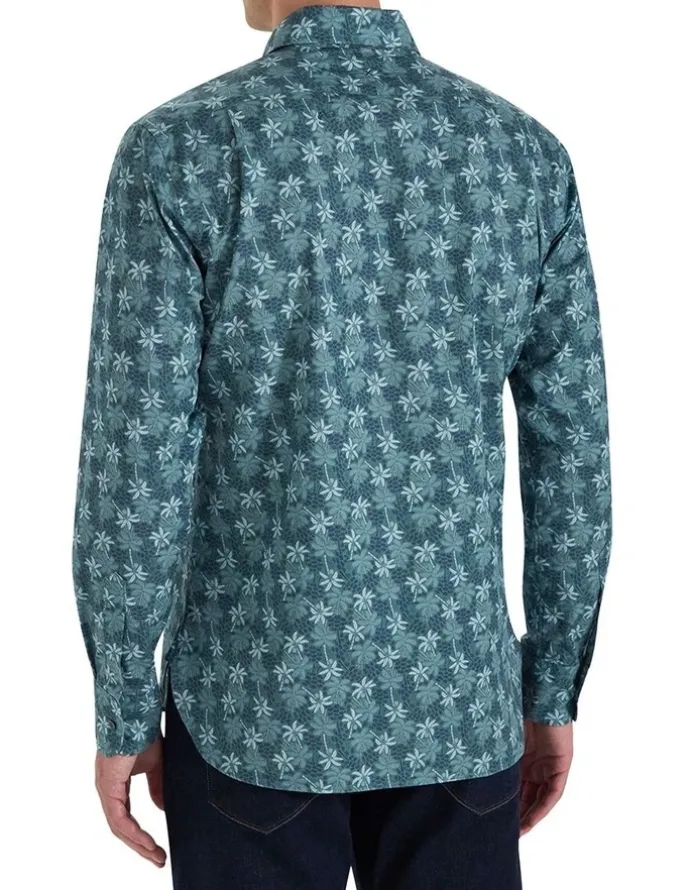 MJ Bale Lilas Printed Shirt in Green
