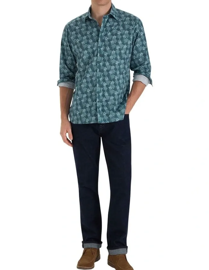 MJ Bale Lilas Printed Shirt in Green