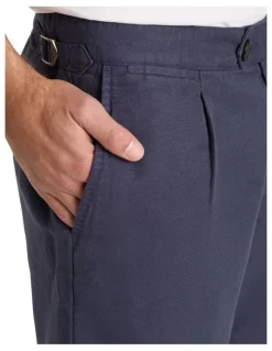 MJ Bale Menorca Side Tab Short in Vintage Denim