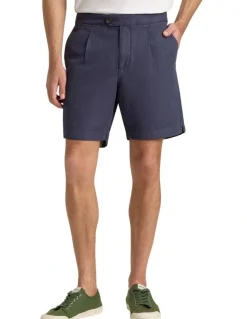 MJ Bale Menorca Side Tab Short in Vintage Denim