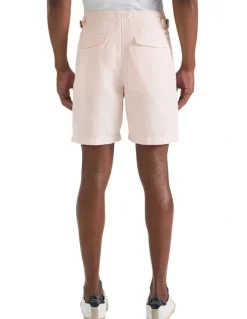 MJ Bale Menorca Side Tab Shorts in Yellow