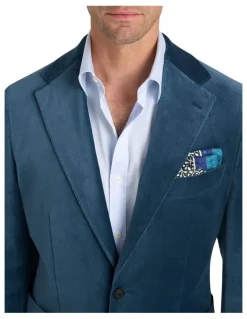 MJ Bale Mercury Velvet Jacket in Denim