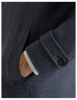 MJ Bale Oberon Coat in Lake House Blue