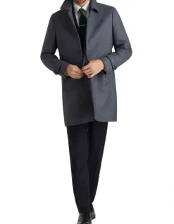 MJ Bale Oberon Coat in Lake House Blue