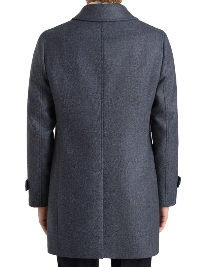 MJ Bale Oberon Coat in Lake House Blue