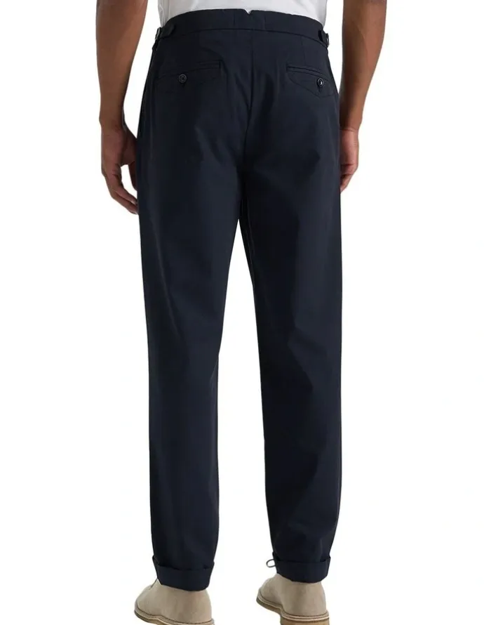 MJ Bale Rhode Trouser in Navy