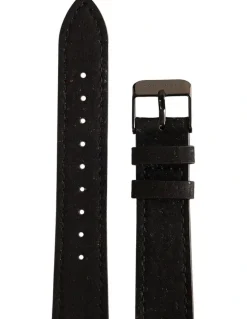 Mon Choux Classic Vegan Leather Watch 38mm in Black