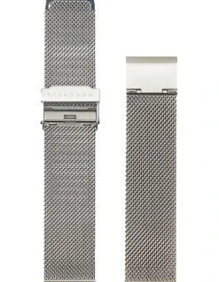 Mon Choux Homme Mesh Watch 42mm in Silver