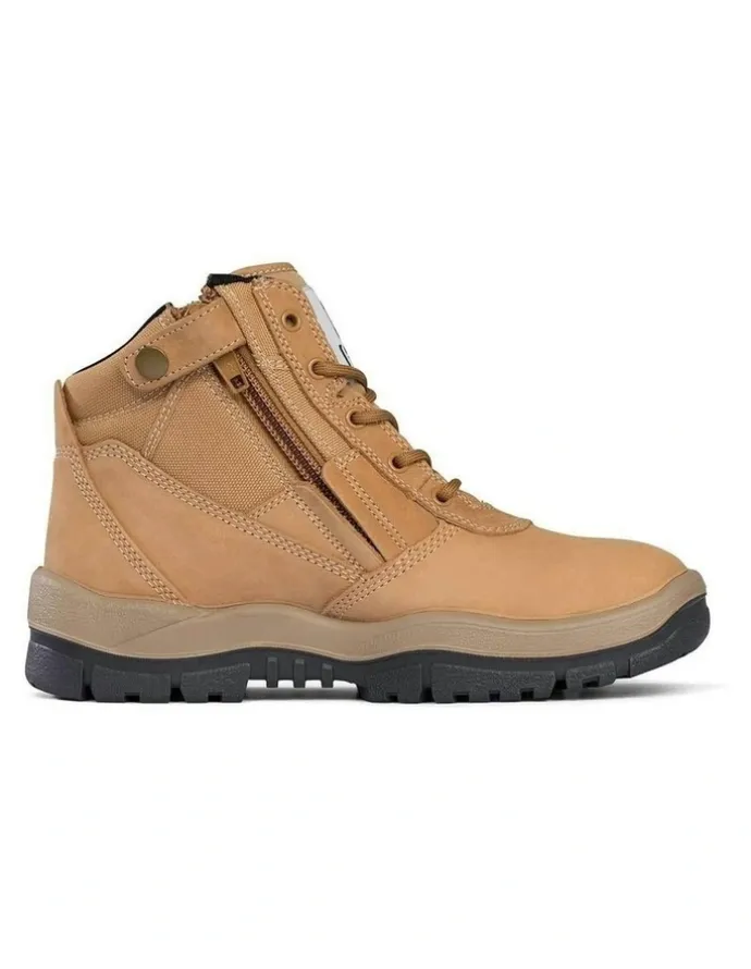 Mongrel Zipsider Non-Safety Soft Toe 961050 Work Boots in Wheat