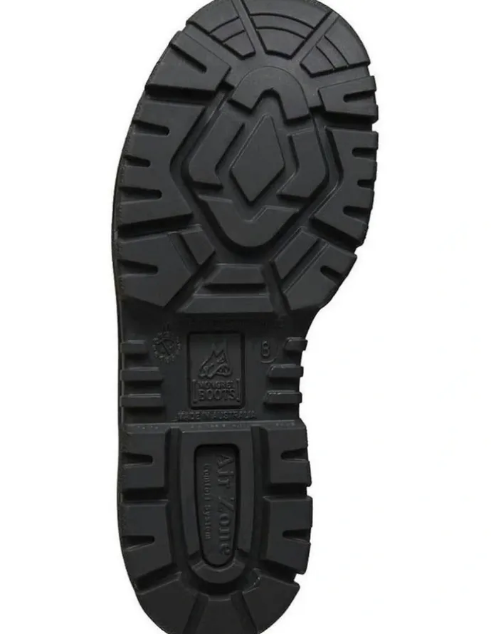 Mongrel Zipsider Safety Steel Toe 261020 Work Boots in Black