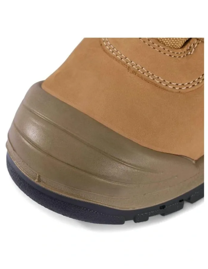 Mongrel Zipsider Scuff Cap Safety Steel Toe 461050 Work Boots in Wheat