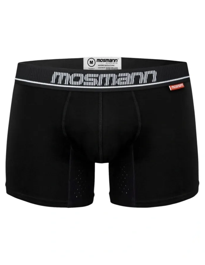 Mosmann Bamboo Trunks in Black
