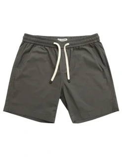 Mosmann Travis Casual Shorts in Charcoal