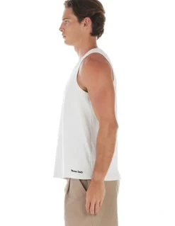 Nana Judy Winston Rib Singlet in Off White