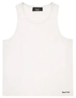 Nana Judy Winston Rib Singlet in Off White