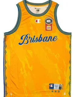 NBL Store Brisbane Bullets 25/26 Alternate Jersey in Yellow