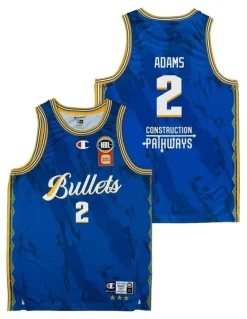 NBL Store Brisbane Bullets 25/26 Primary Jersey in Jaylen Adams