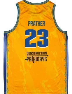 NBL Store Casey Prather Brisbane Bullets 25/26 Alternate Jersey in Yellow