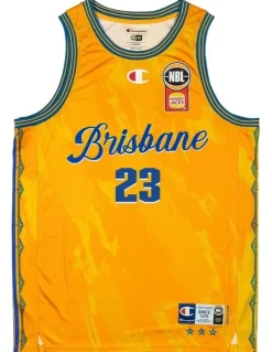 NBL Store Casey Prather Brisbane Bullets 25/26 Alternate Jersey in Yellow