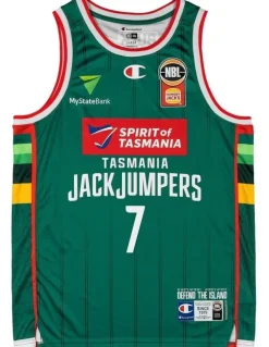 NBL Store David Johnson Tasmania JackJumpers 25/26 Primary Jersey in Green