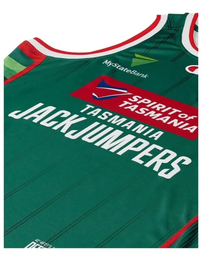 NBL Store David Johnson Tasmania JackJumpers 25/26 Primary Jersey in Green
