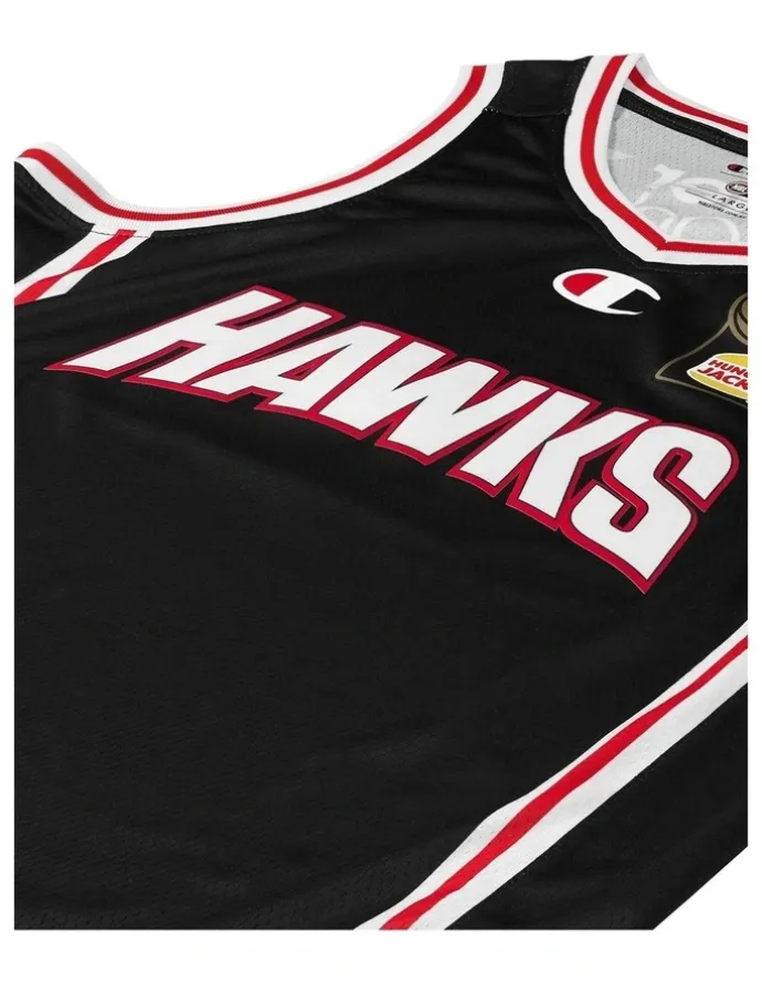 NBL Store Illawarra Hawks 25/26 Primary Jersey William Hickey in Black