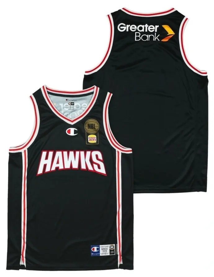 NBL Store Illawarra Hawks 25/26 Primary Jersey in Black