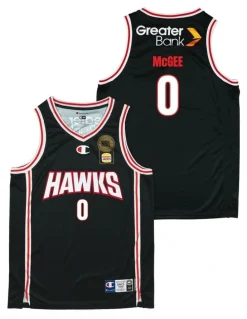 NBL Store JaVale McGee Illawarra Hawks 25/26 Primary Jersey in Black