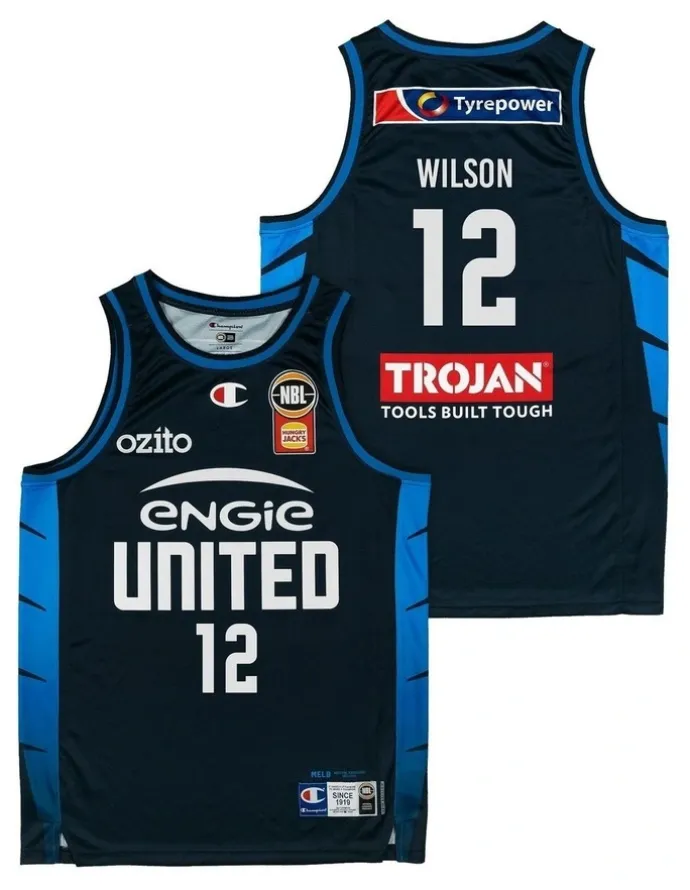 NBL Store Melbourne United 25/26 Primary Jersey in Tom Wilson
