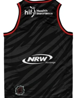 NBL Store Perth Wildcats 25/26 Alternate Jersey in Black