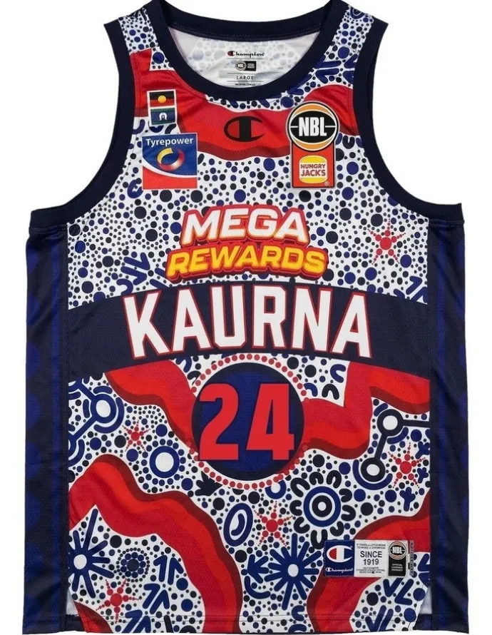 NBL Store Adelaide 36ers 25/26 Indigenous Jersey Montrezl Harrell in Blue