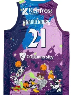 NBL Store Cairns Taipans 25/26 Space Jam Jersey in Purple