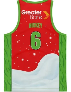 NBL Store Illawarra Hawks 25/26 Christmas Jersey in William Hickey
