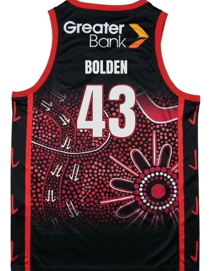 NBL Store Illawarra Hawks 25/26 Indigenous Jersey in Black