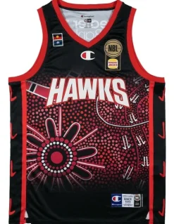NBL Store Illawarra Hawks 25/26 Indigenous Jersey in Black