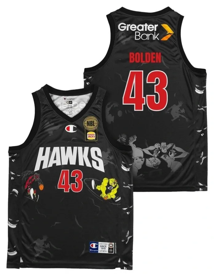 NBL Store Illawarra Hawks 25/26 Space Jam Jersey in Jonah Bolden