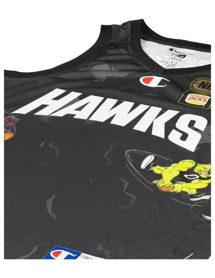NBL Store Illawarra Hawks 25/26 Space Jam JaVale McGee Jersey Pack of 2 in Black