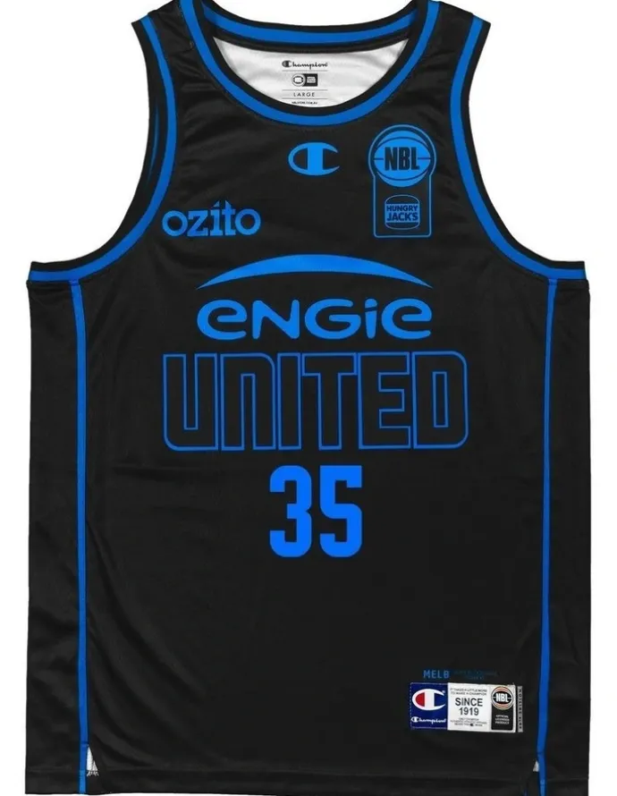 NBL Store Melbourne United 25/26 HoopsFest Jersey in Navy