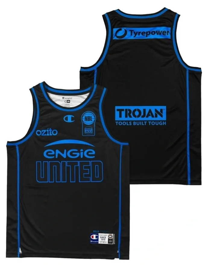 NBL Store Melbourne United HoopsFest Jersey 25/26 in Blue