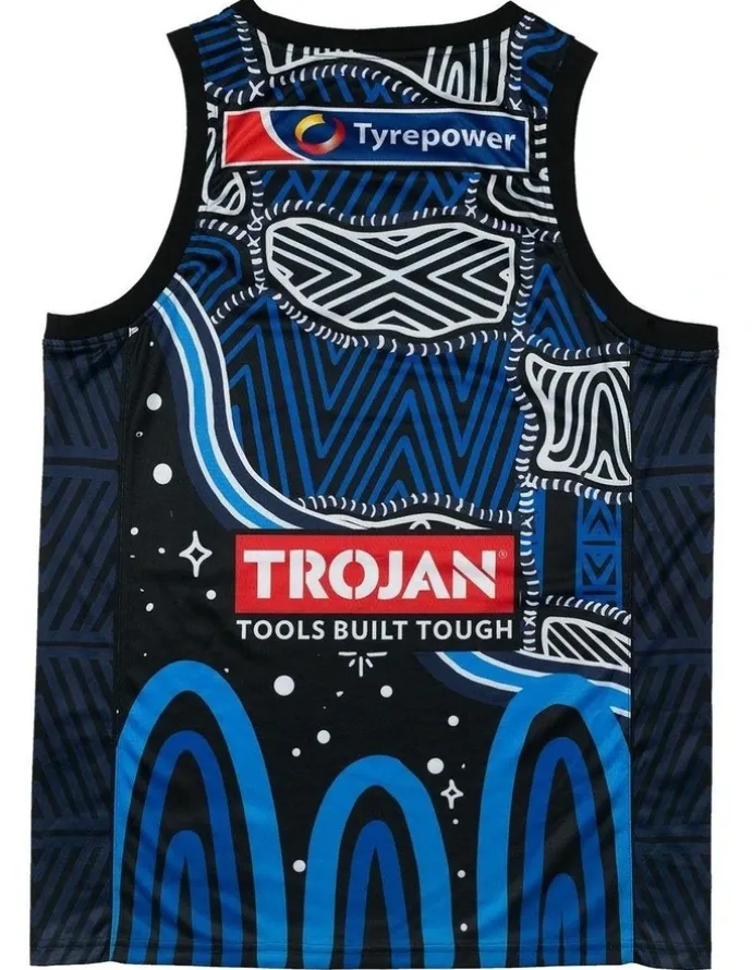 NBL Store Melbourne United 25/26 Indigenous Jersey in Black