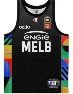 NBL Store Melbourne United Multicultural Jersey 25/26 in Black
