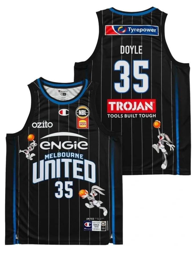 NBL Store Melbourne United 25/26 Space Jam Jersey in Milton Doyle