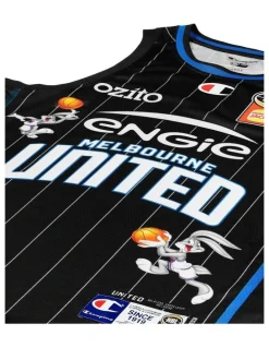 NBL Store Melbourne United 25/26 Space Jam Chris Goulding Jersey in Black