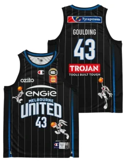 NBL Store Melbourne United 25/26 Space Jam Chris Goulding Jersey in Black