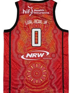 NBL Store Perth Wildcats 25/26 Indigenous Jersey in Jo Lual-Acuil