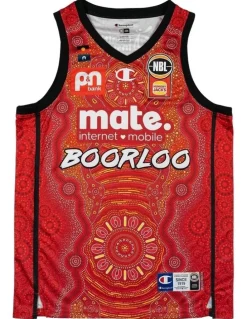 NBL Store Perth Wildcats 25/26 Indigenous Jersey in Red